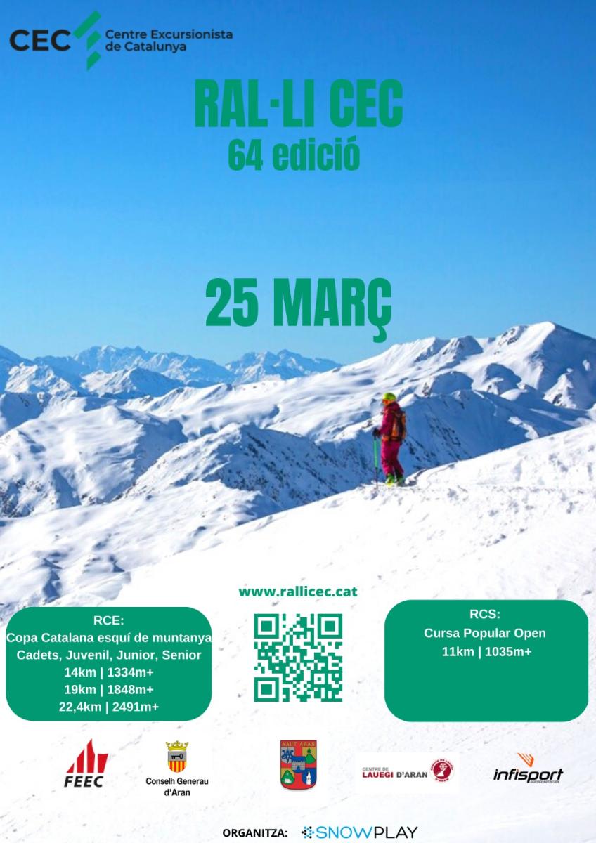 64 edición del Ral·li Cec - Esquí de montaña en Val d'Aran