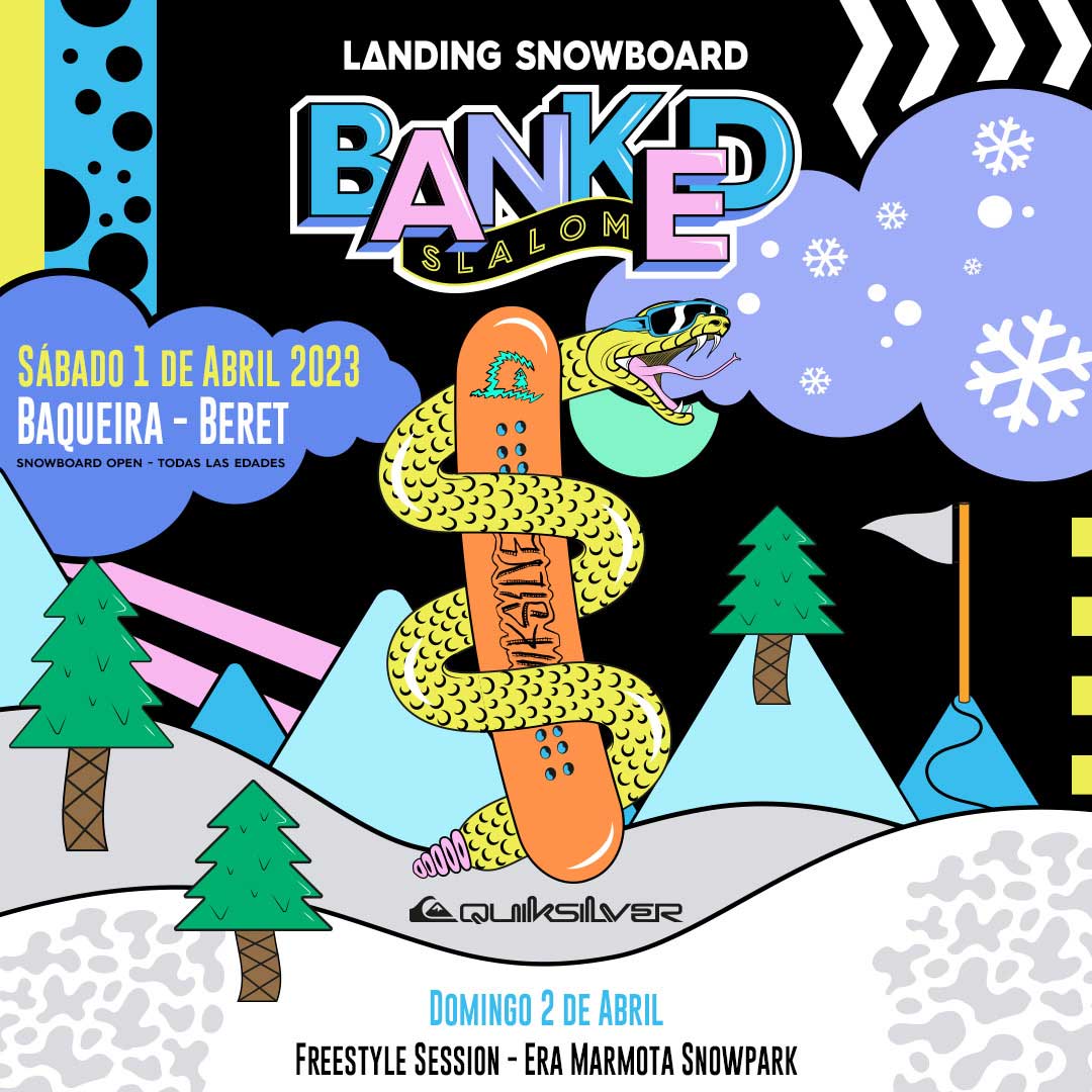 LANDING SNOWBOARD BANKED SLALOM 2023